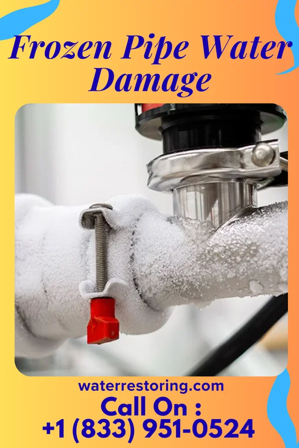 Frozen Pipe Water Damage in Bolivar, OH